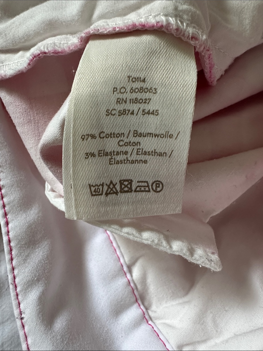 Boden Women’s Bright Pink Gingham Checkered Trouser Mid Rise Ankle Pants Size 6 - Picture 10 of 13